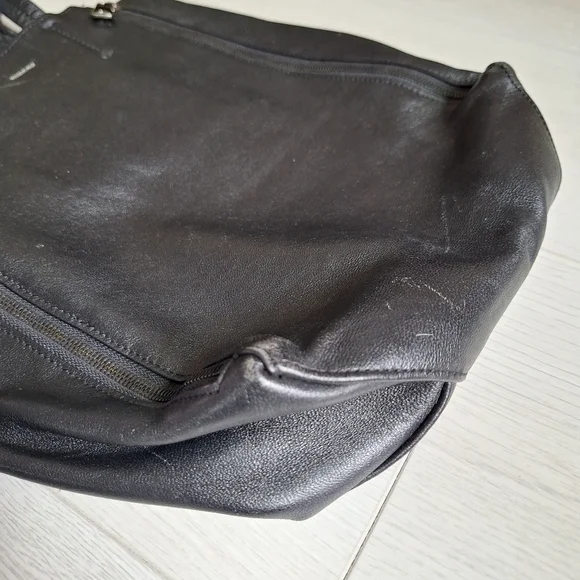 ✨Celine Gusset Cabas Tote Black Leather - Picture 3 of 13